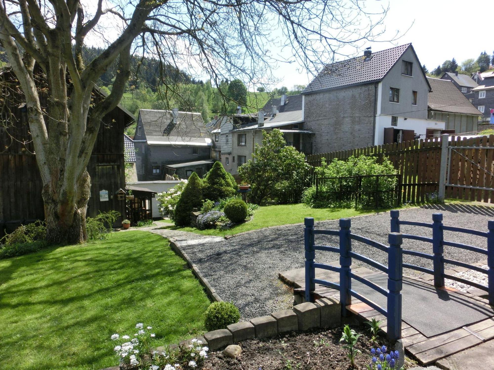 Apartment In Thuringian Forest With Garden Schwarzatal Ngoại thất bức ảnh